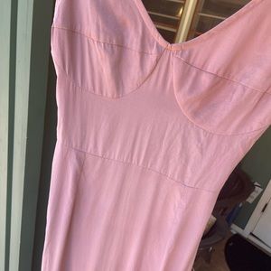 ACACIA PENNY SILK RESORT DRESS SMALL